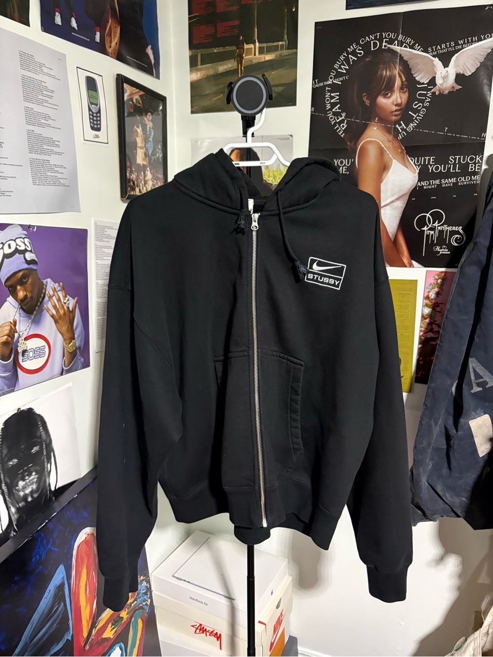 Nike x Stussy 2025 zip hoodie